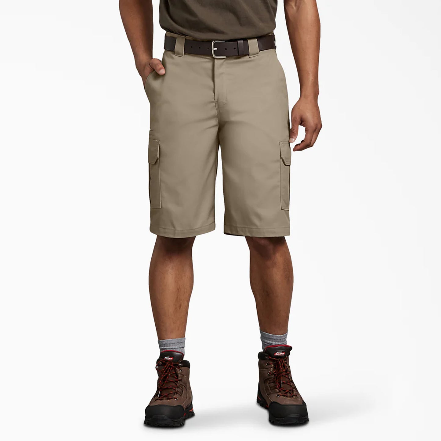 Dickies 11" Regular Fit Cargo Shorts, Desert Sand, 30W, Clearance