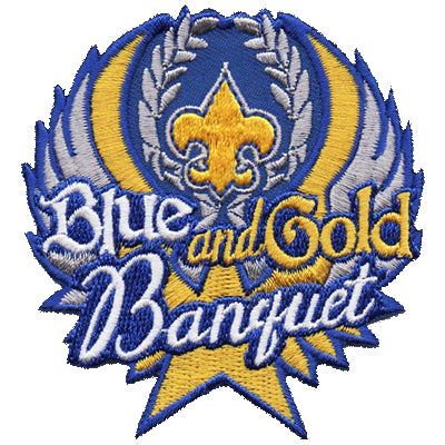 Blue and Gold Banquet Patch