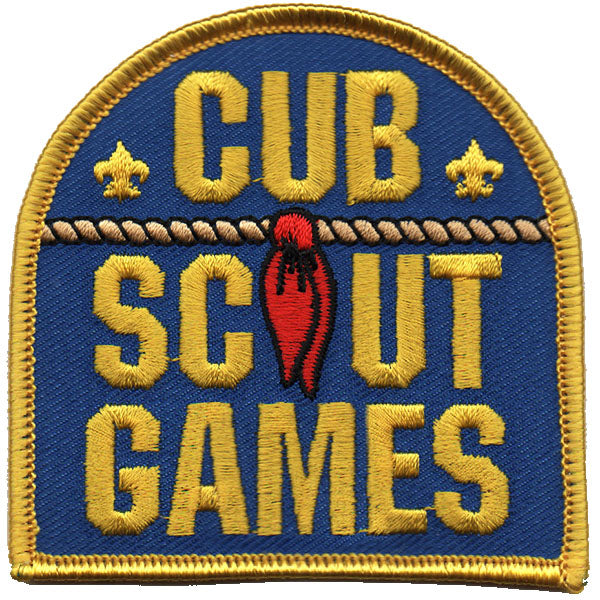 Cub Scout Games BSA Patch