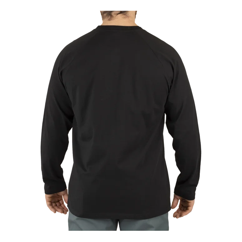 BIG BILL® Heavyweight Long Sleeve Henley T-shirt -CK15