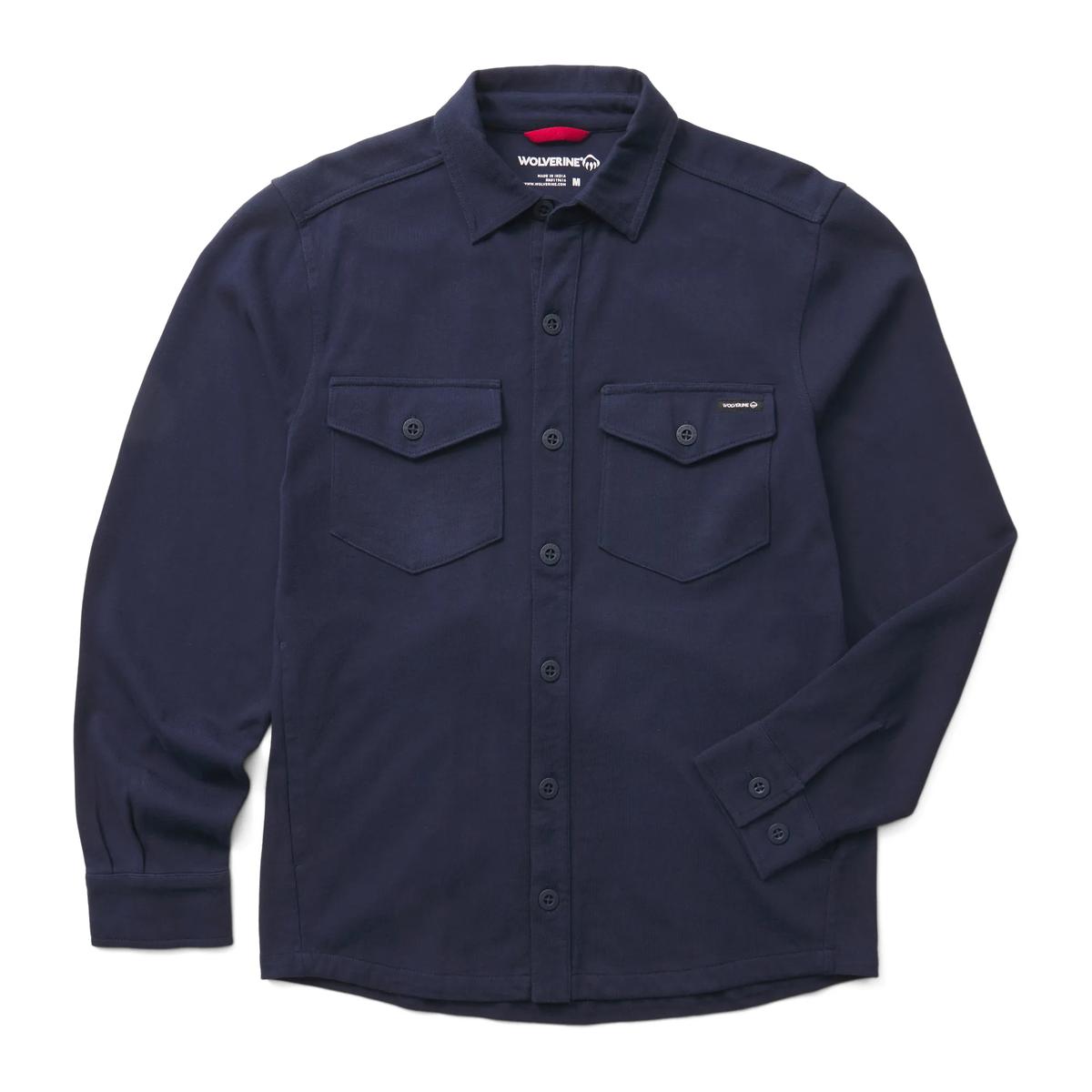 Wolverine Men's Harbor Jersey Overshirt - W1213360