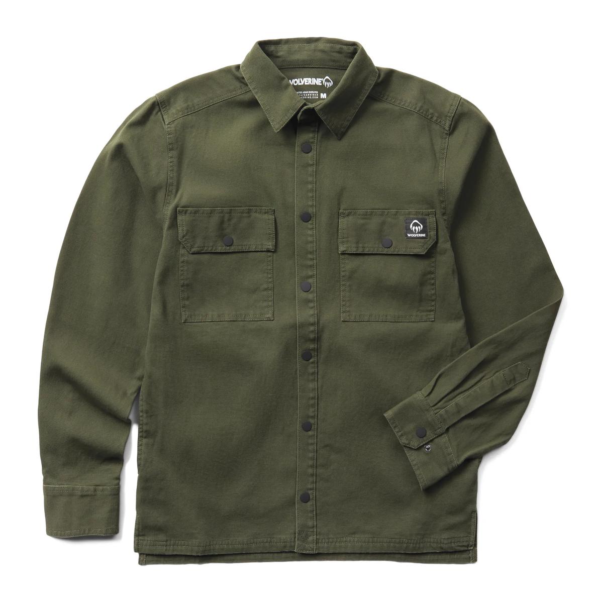 Wolverine Men's Steelhead Stretch Canvas Overshirt - W1211920