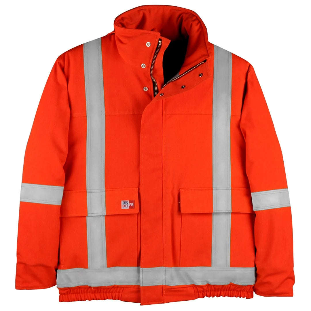 Big Bill Winter Bomber Jacket with Reflective Material