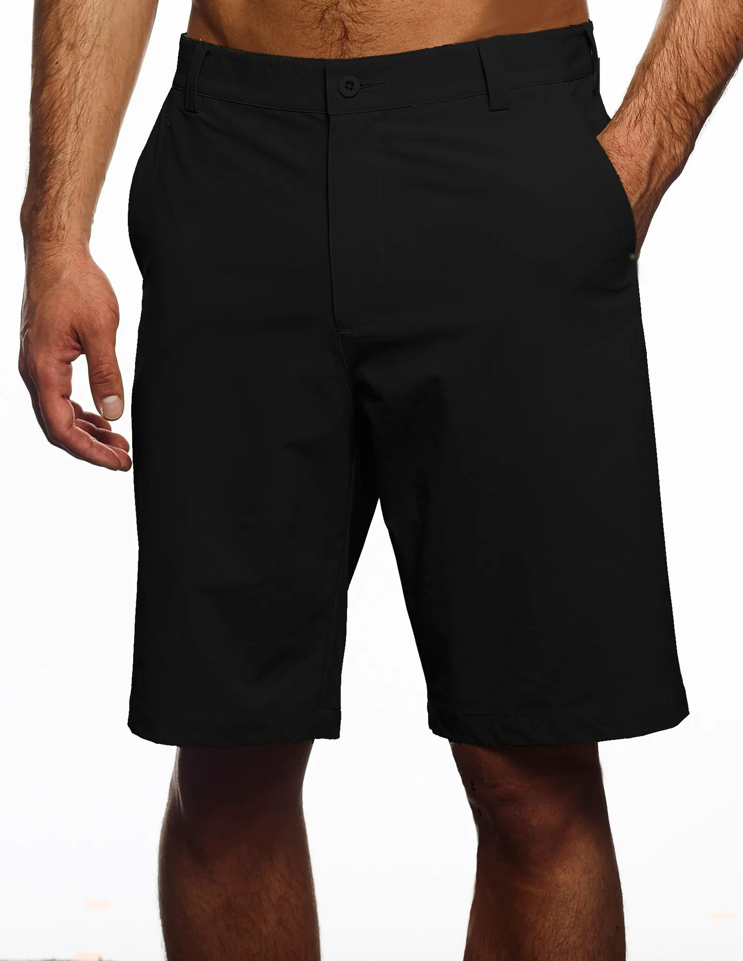 Pro Celebrity Men's Omni Pro Shorts, Black, Large (Clearance)