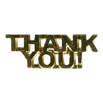 Thank You! Pin