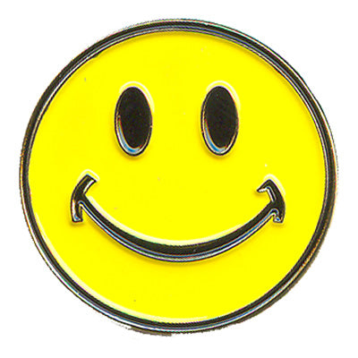 Smiley Face Pin