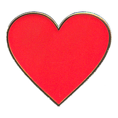 Red Heart Pin
