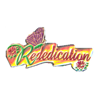 Rededication Pin