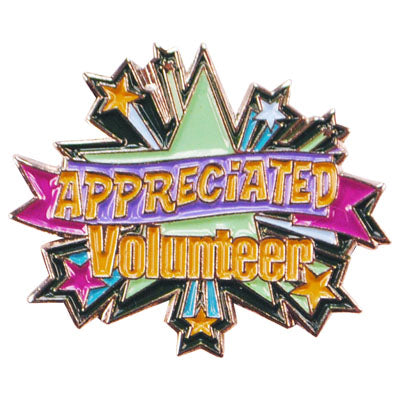 Appreciated Volunteer Pin