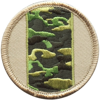 Parche de patrulla de camuflaje