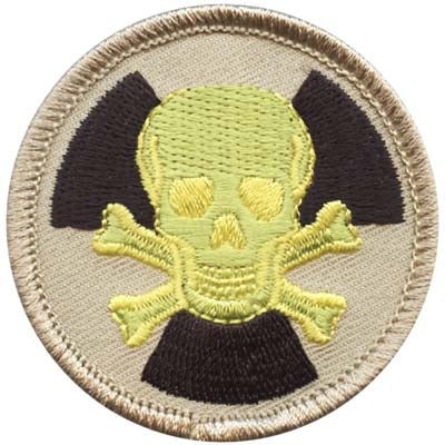 Radioactive Skull Patrol Patch
