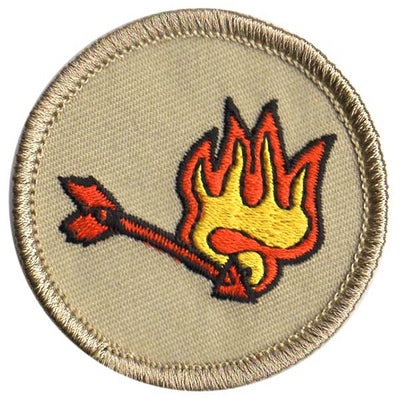 Flaming Arrow Patrol Patch