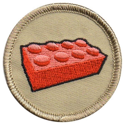Red Block Patrol Patch