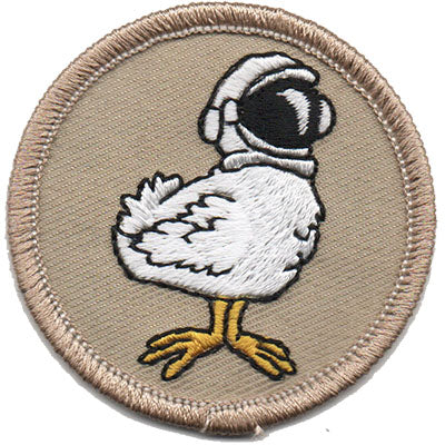Space Chicken Patrol Patch