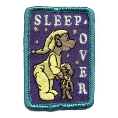 Sleep-Over- Teddy Bear Patch