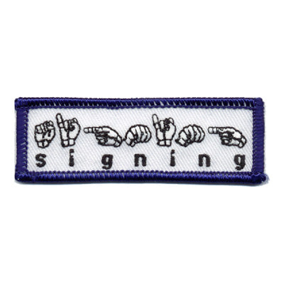 Sign Language Patch