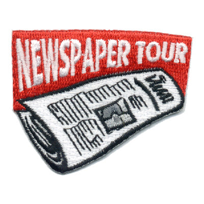Newspaper Tour Patch