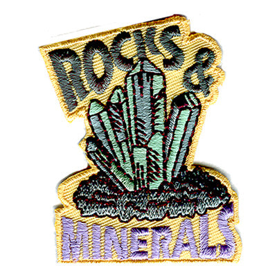 Rocks & Minerals Patch