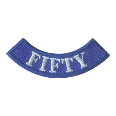 Fifty Miles Rocker Patch