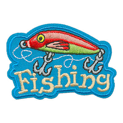 12 Pieces-Fishing Patch-Free shipping