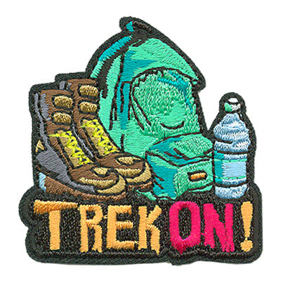 12 Pieces-Trek On! Patch-Free shipping