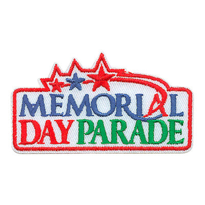 Memorial Day Parade Patch