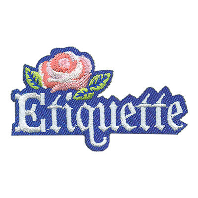 12 Pieces-Etiquette Patch-Free shipping