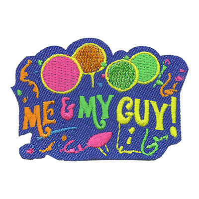 12 Pieces-Me & My Guy Patch-Free shipping