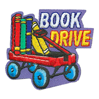 12 Pieces-Book Drive Patch-Free shipping