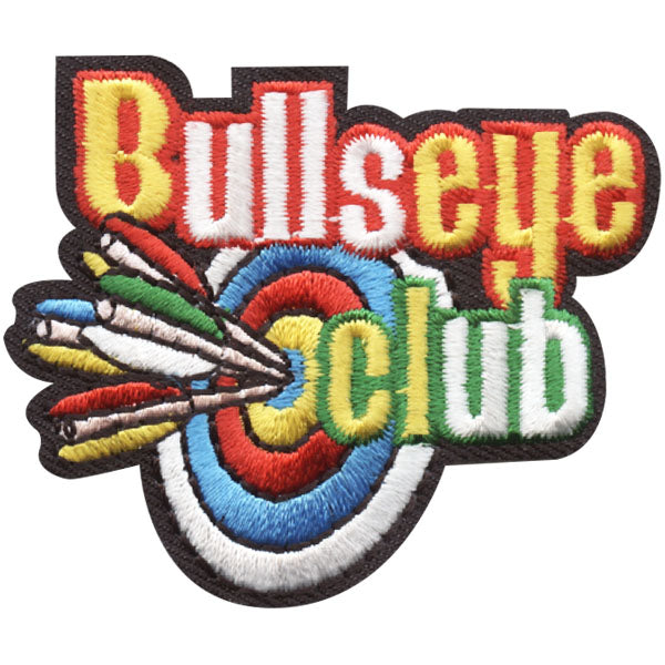 12 件 - Bullseye Club 徽章 - 免费送货