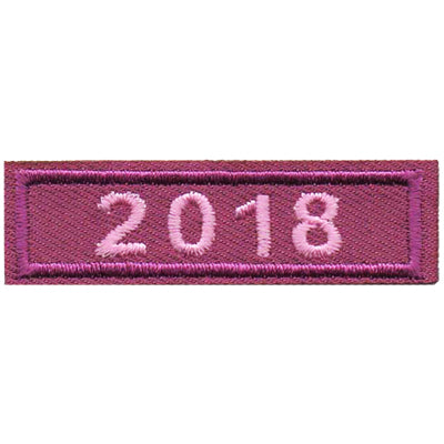 2018 Purple Year Bar Patch