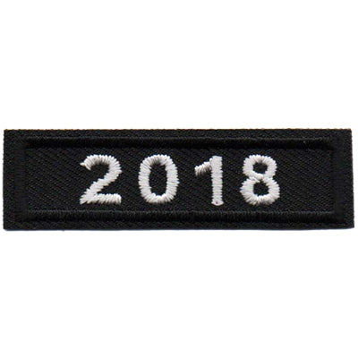 2018 Black Year Bar Patch