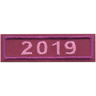 2019 Purple Year Bar Patch