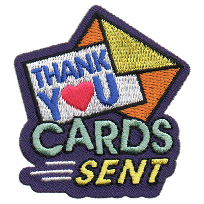Thank You Cards Sent Patch