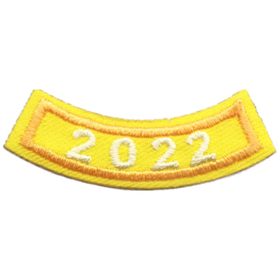 2022 Gold Year Rocker Patch
