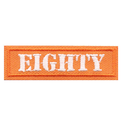 Eighty Miles Bar Patch
