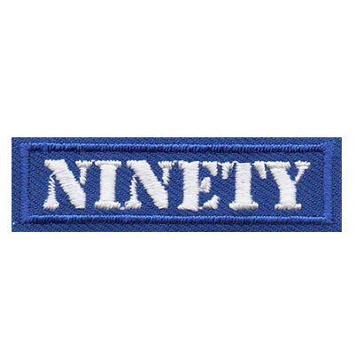 Ninety Miles Bar Patch
