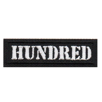 Hundred Miles Bar Patch