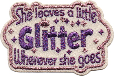 She Leaves a Little Glitter