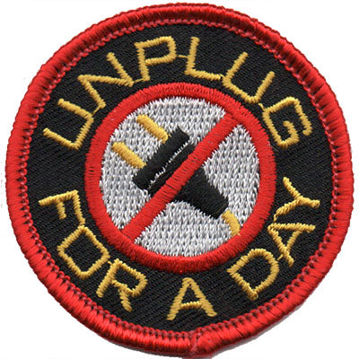 Unplug For A Day Patch