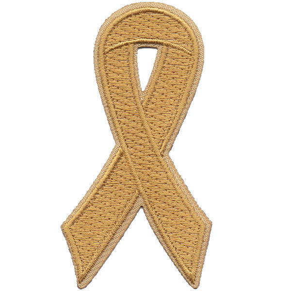 Ribbon – Gold Patch Iron On