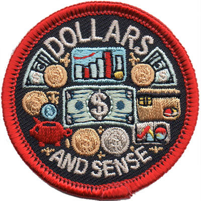 Dollars and Sense Patch