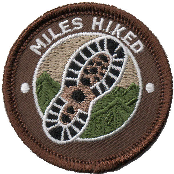Miles Hike Patch
