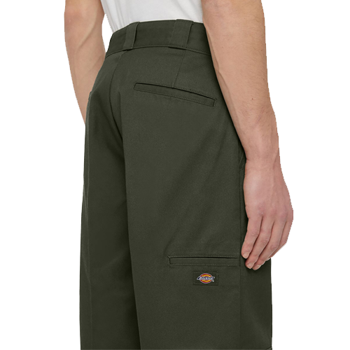 Dickies Loose Fit Double Knee Work Pants - Olive Green 85283