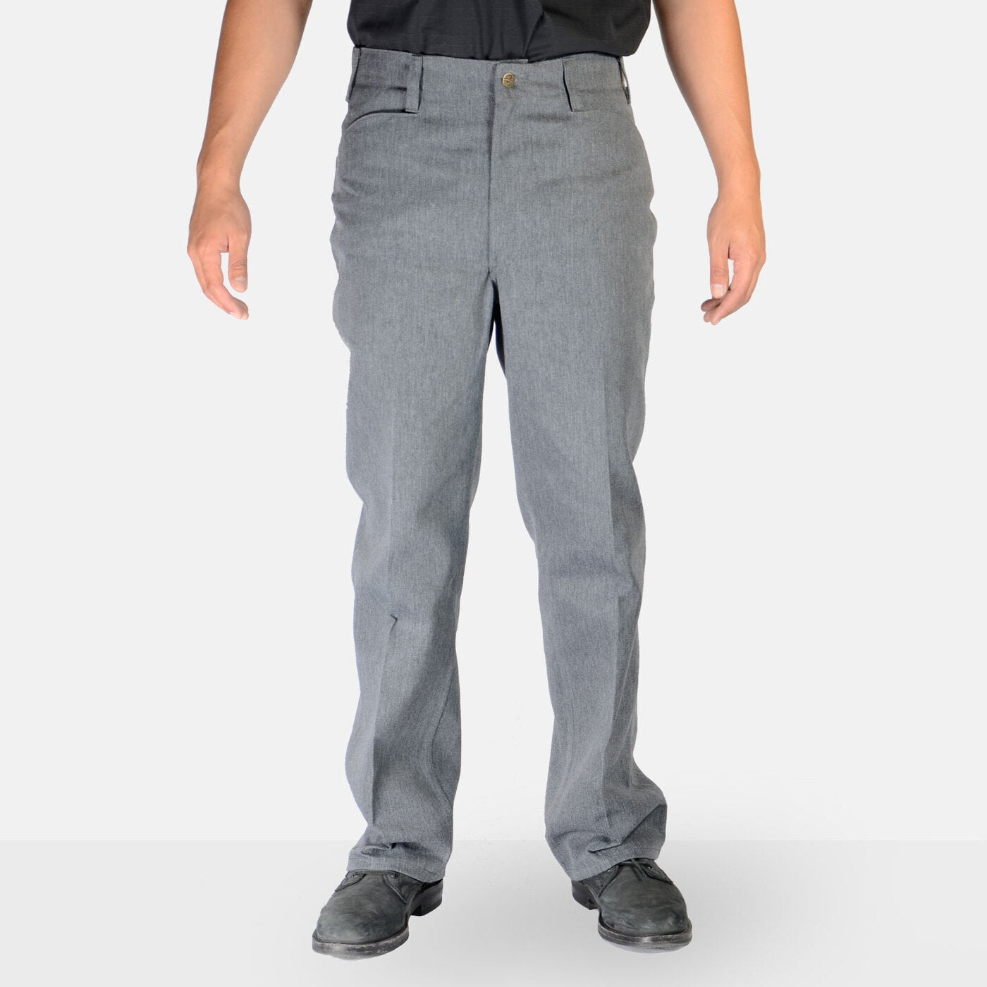 Trim Fit Pants – Charcoal Heather - basicsclothing