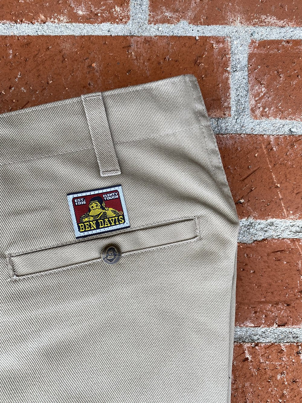 Original Ben's Work Pant - Khaki - basicsclothing