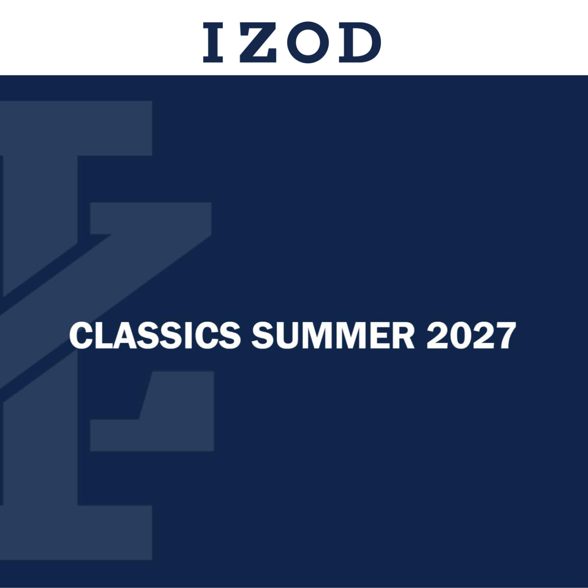 IZOD Catalog