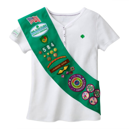 Girl Scout Junior Henley