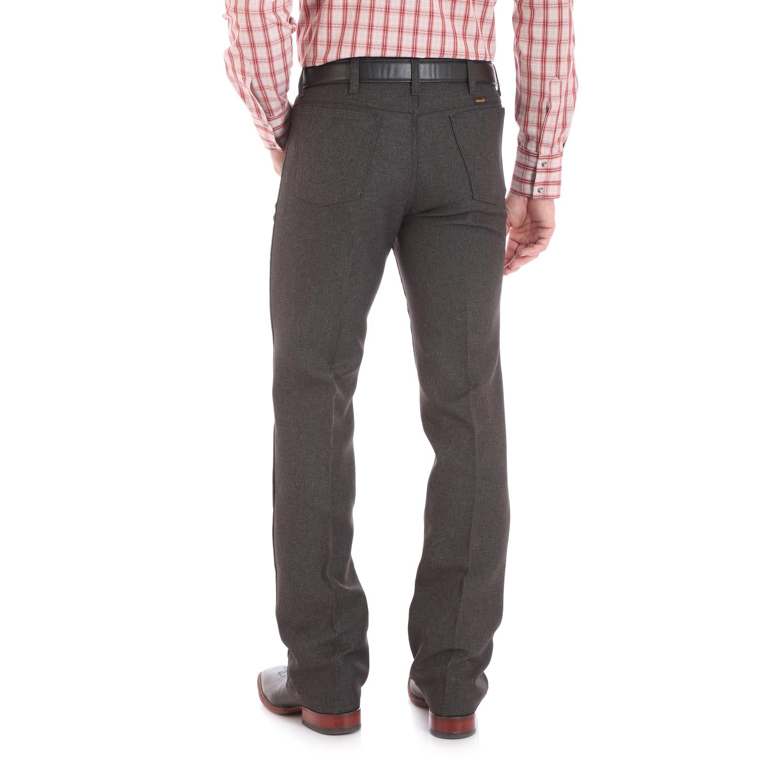 Wrangler Men's Wrancher Dress Jean (29x32 Heather Black) Wrangler Men's Wrancher Dress Jean (29x32 Heather Black)