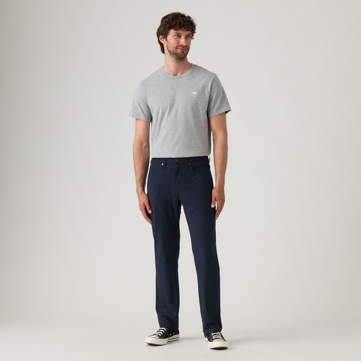 514™ Straight Fit Tech Men's Jeans - Navy Waves